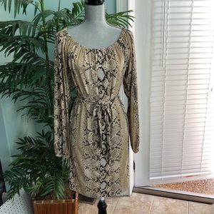 Michael Kors Animal Snake Print Dress